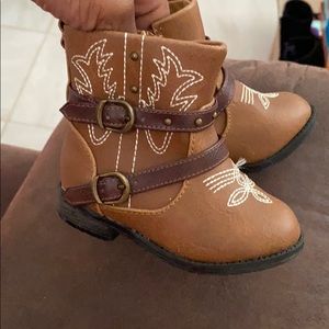 Toddler girl cowgirl boots